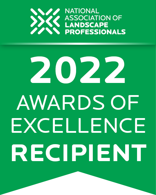 2022 Awards of Excellence recipient, National Association of Landscape Professionals